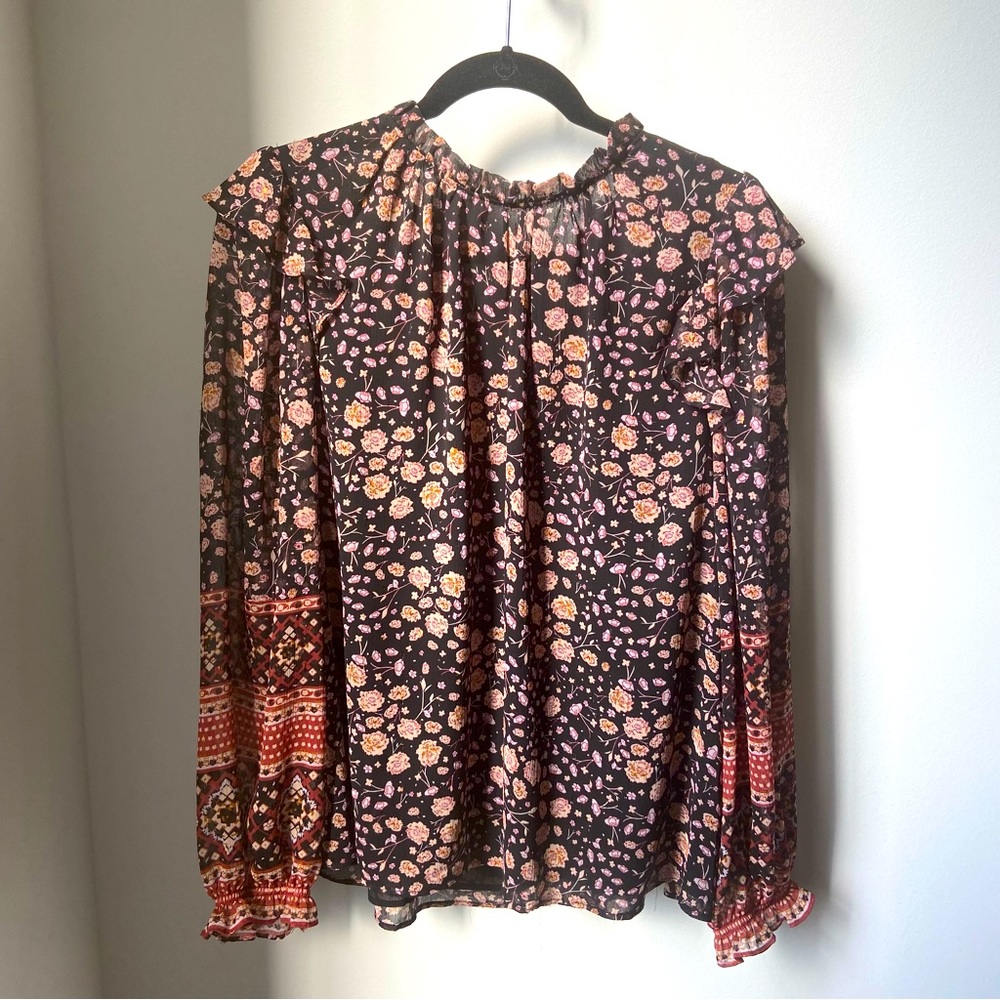 Chiffon Floral blouse